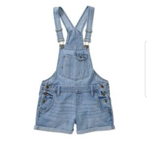 Overall Shorts